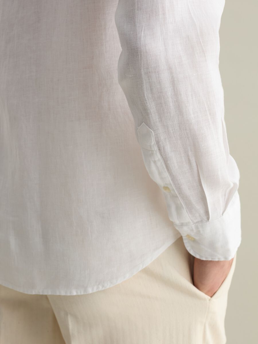 Regular-fit shirt in linen_3
