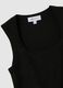 Women's Black Stretch Blend Top_5