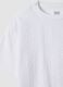 White short-sleeved pure cotton T-shirt with broderie anglaise embroidery_5