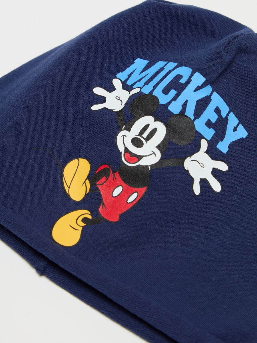 French terry hat with Mickey Mouse print_1
