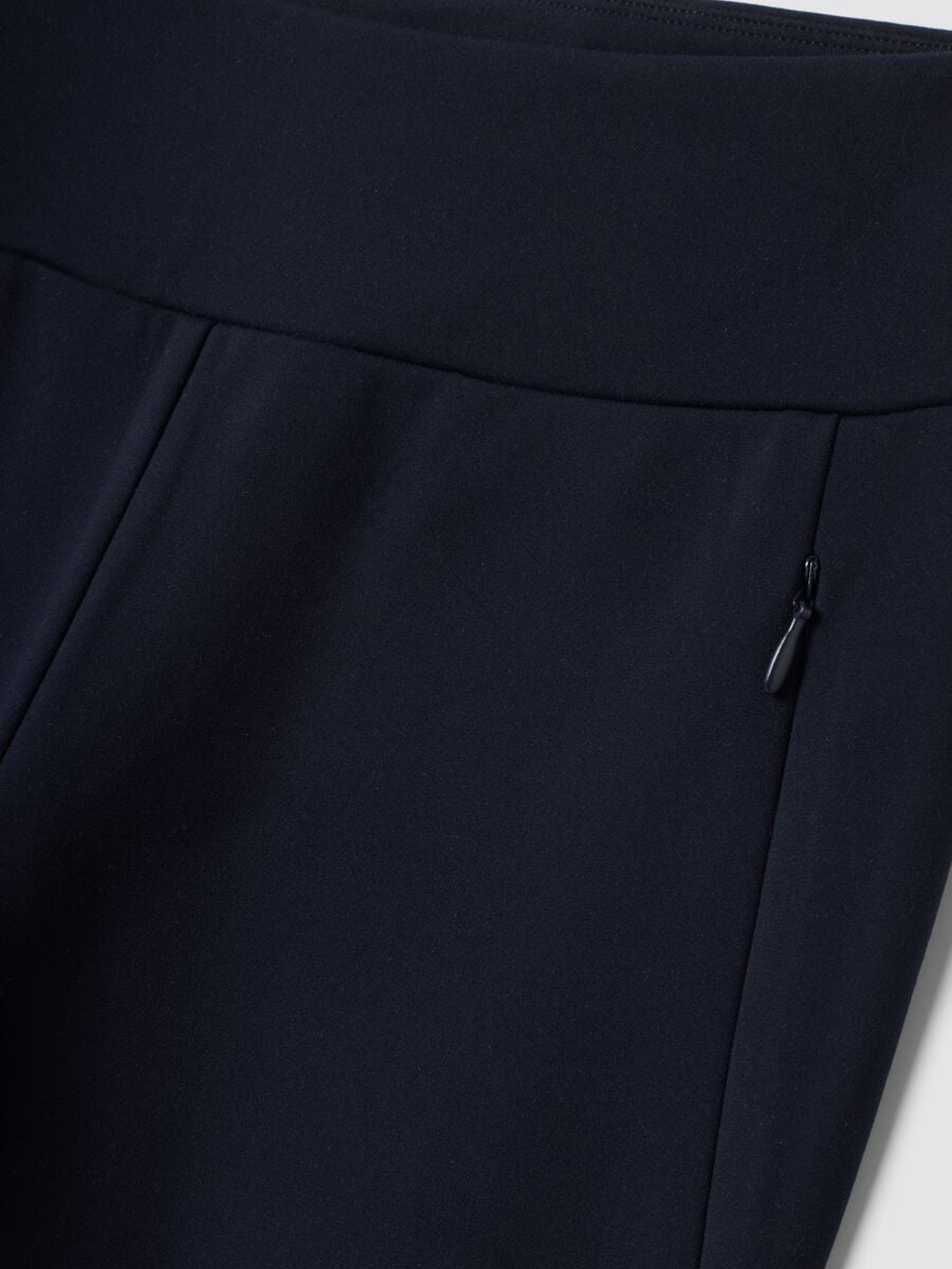 Leggings blu in tessuto elasticizzato ALTAVIA STUDIO_6