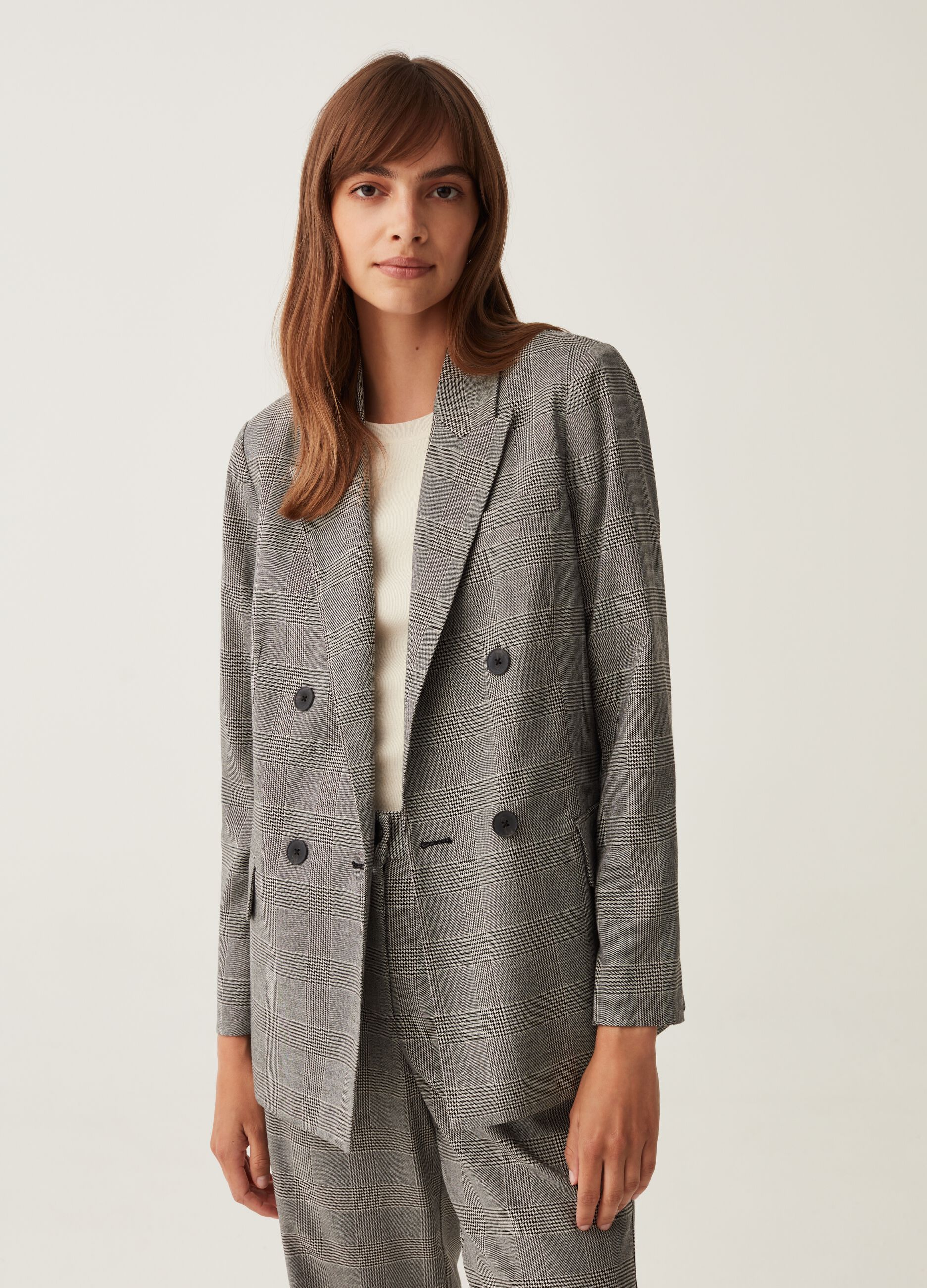 Blazer doppiopetto stretch_0