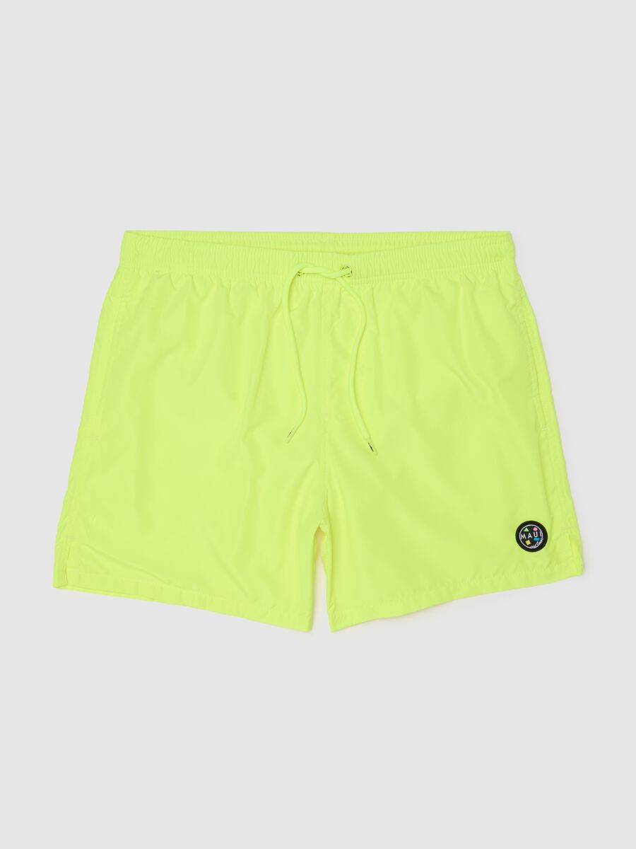 Maui Yellow Beach Shorts_4