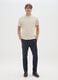 Blue Denim Chino Trousers_0