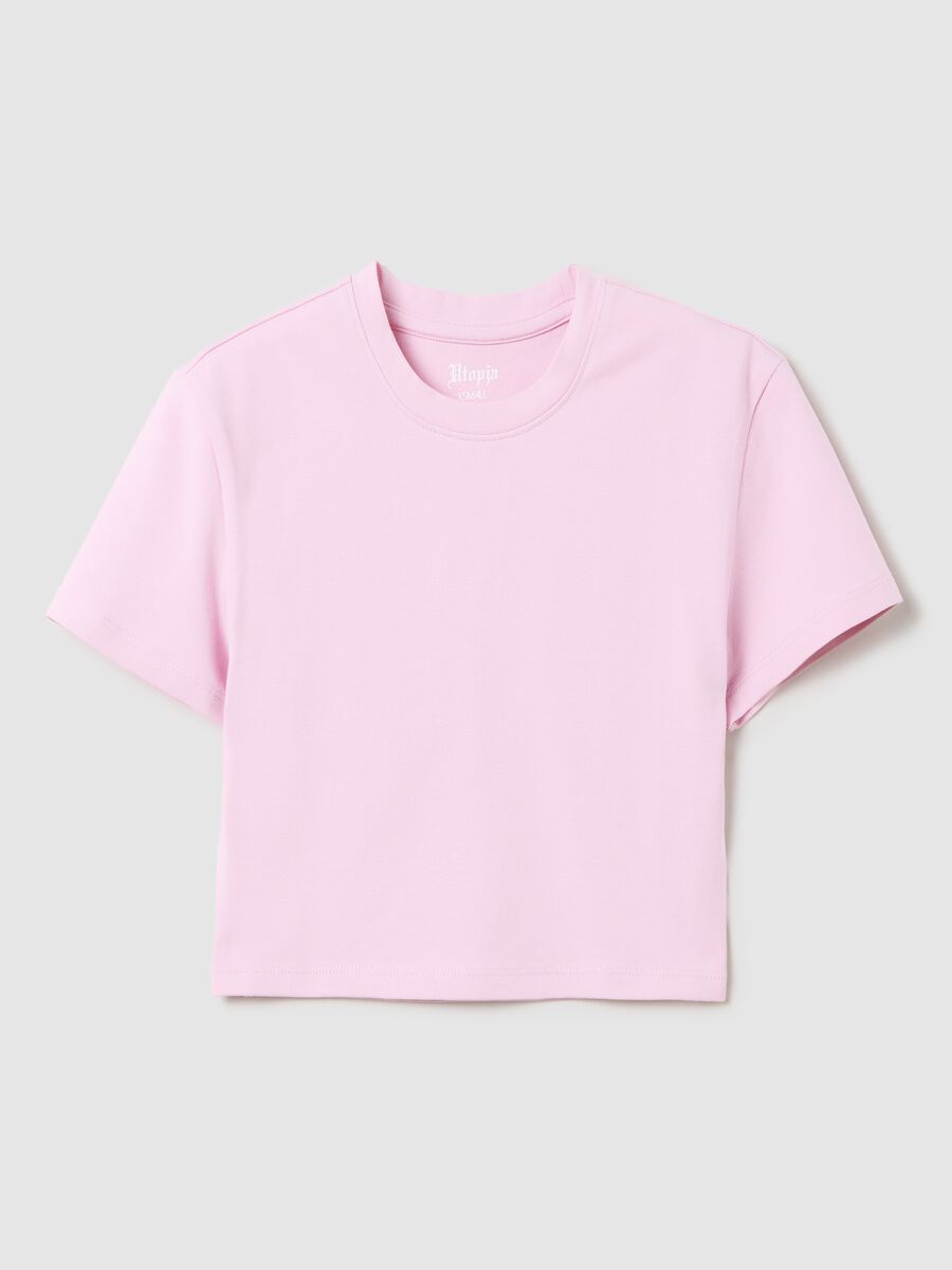 Baby Pink Crop T-shirt_4
