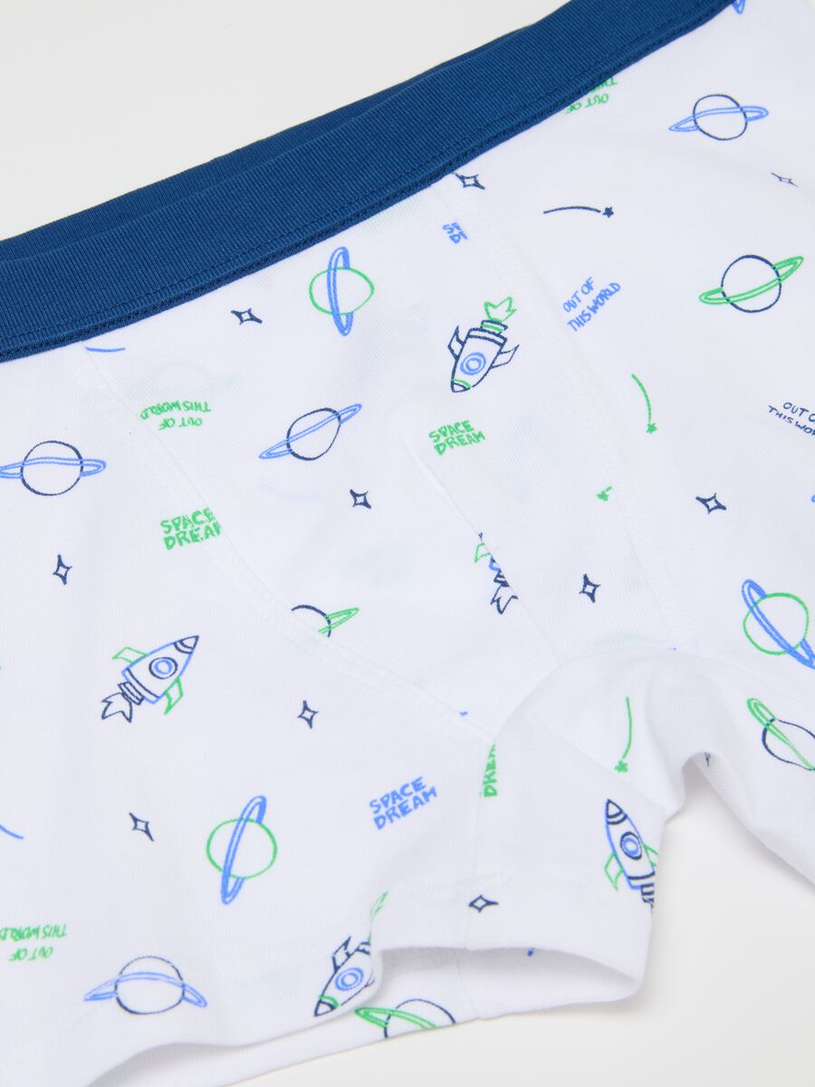 Pack of three colourful stretch cotton boys' briefs_2