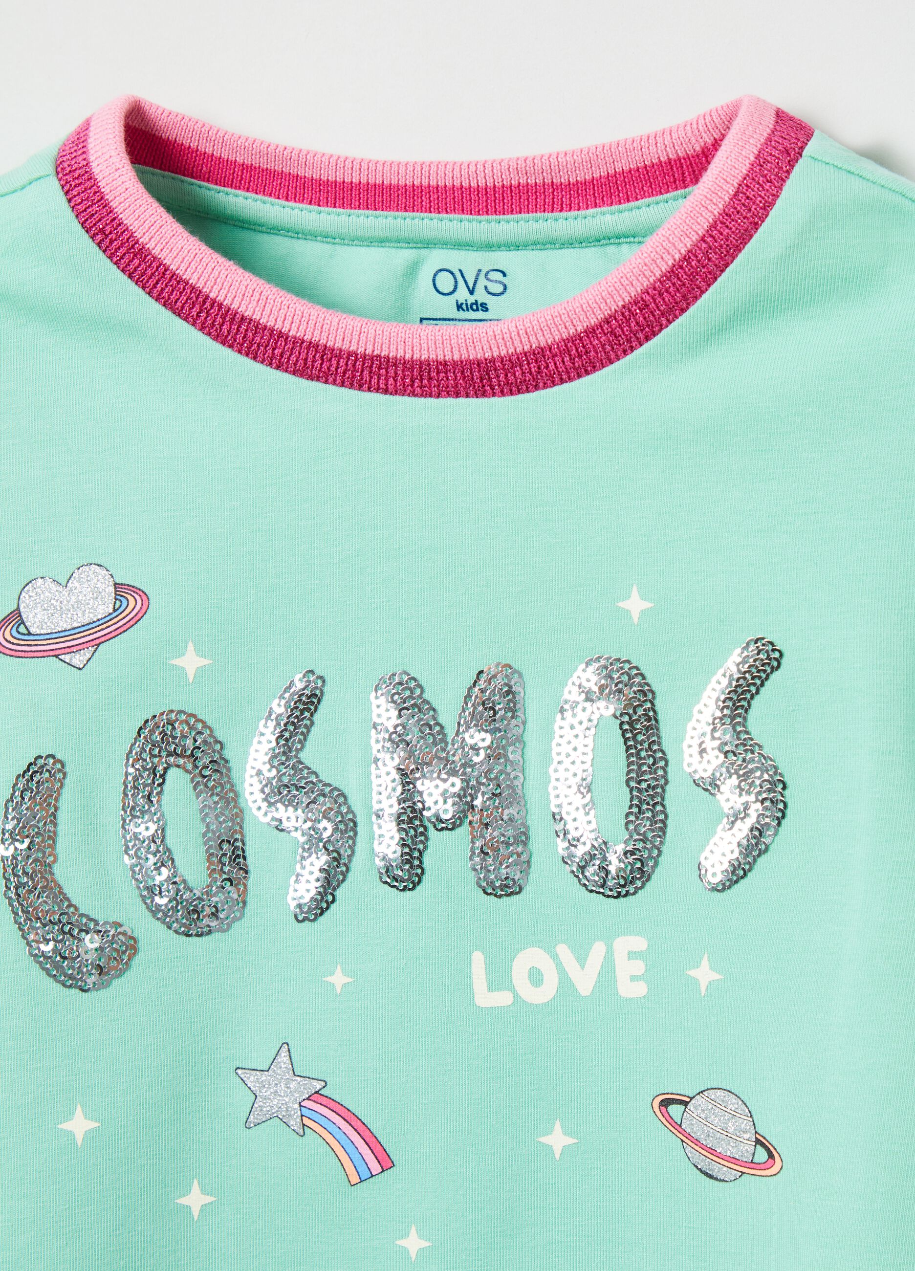 Magliette con paillettes reversibili ovs store