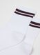 White striped socks in stretch fabric_1