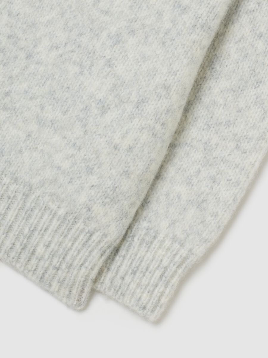 Maglione da bambino  grigio regular fit con stampa_2