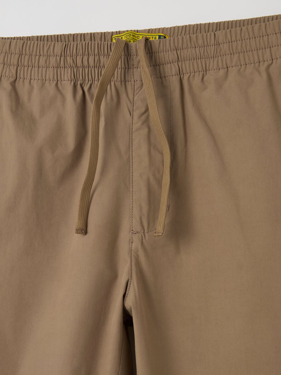 Chino joggers in cotton_5