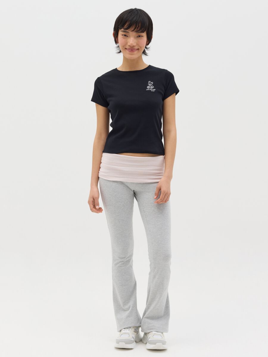 Slim-fit T-shirt in cotton_1