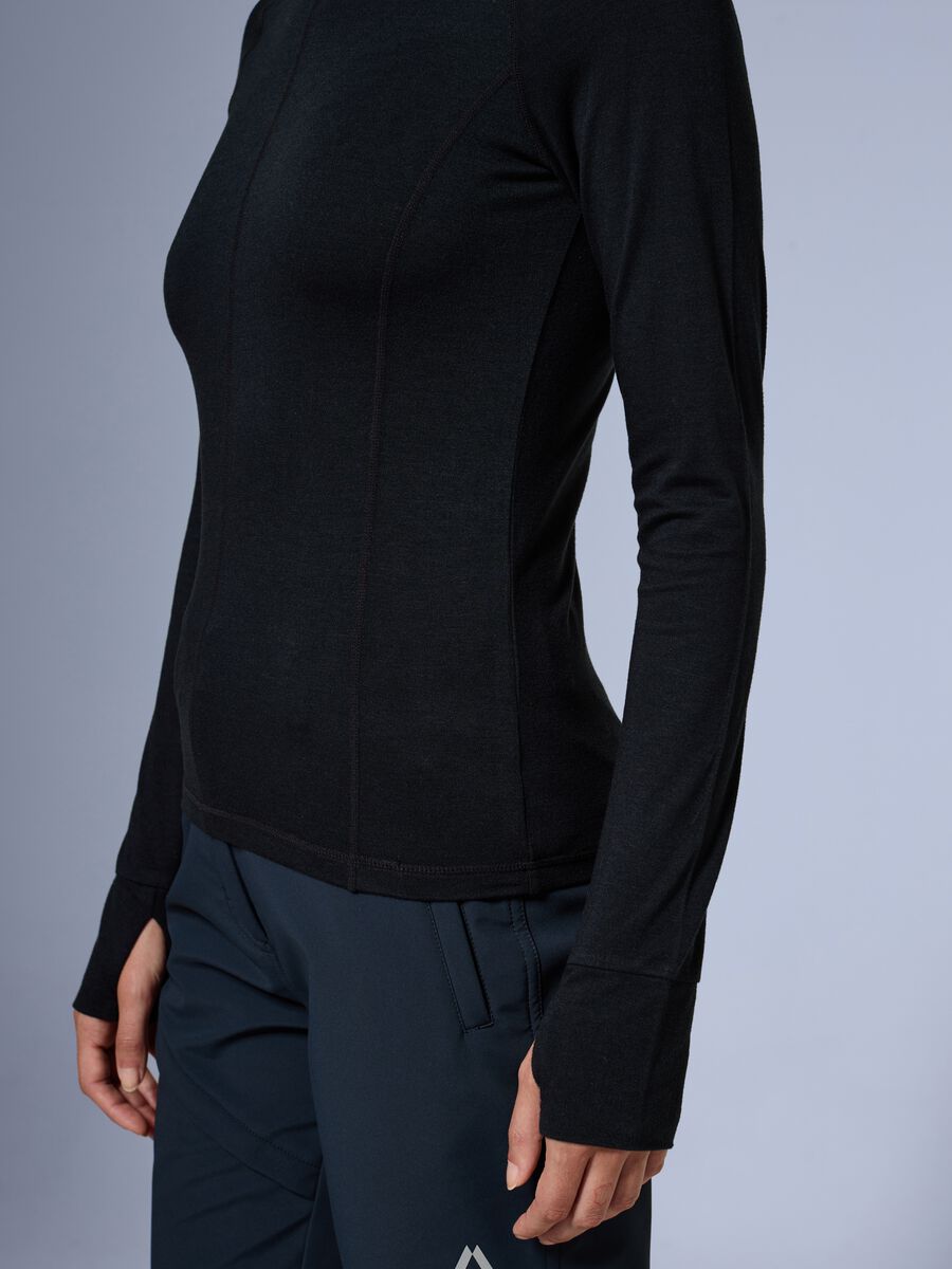 T-shirt termica con cuciture contouring ALTAVIA WITH DEBORAH COMPAGNONI_2