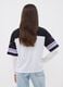 T-shirt boxy fit bianca e nera a tema Lilo & Stitch per ragazza_2