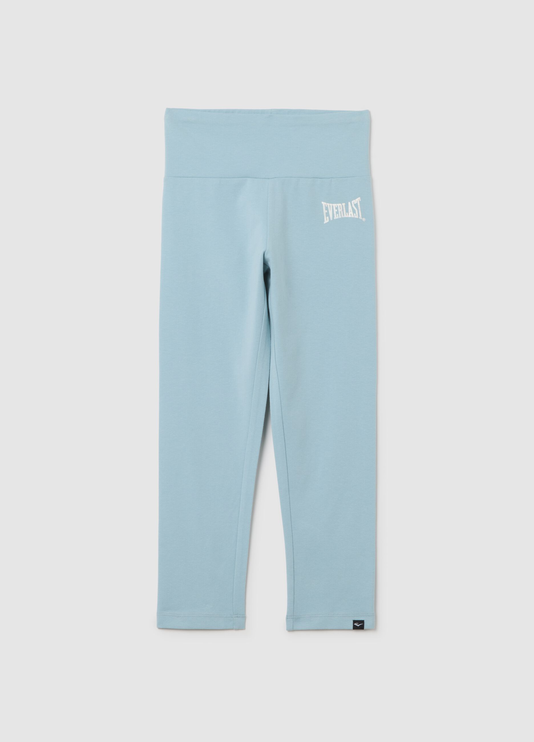 Girls' Skinny Stretch Cotton Blue Leggings