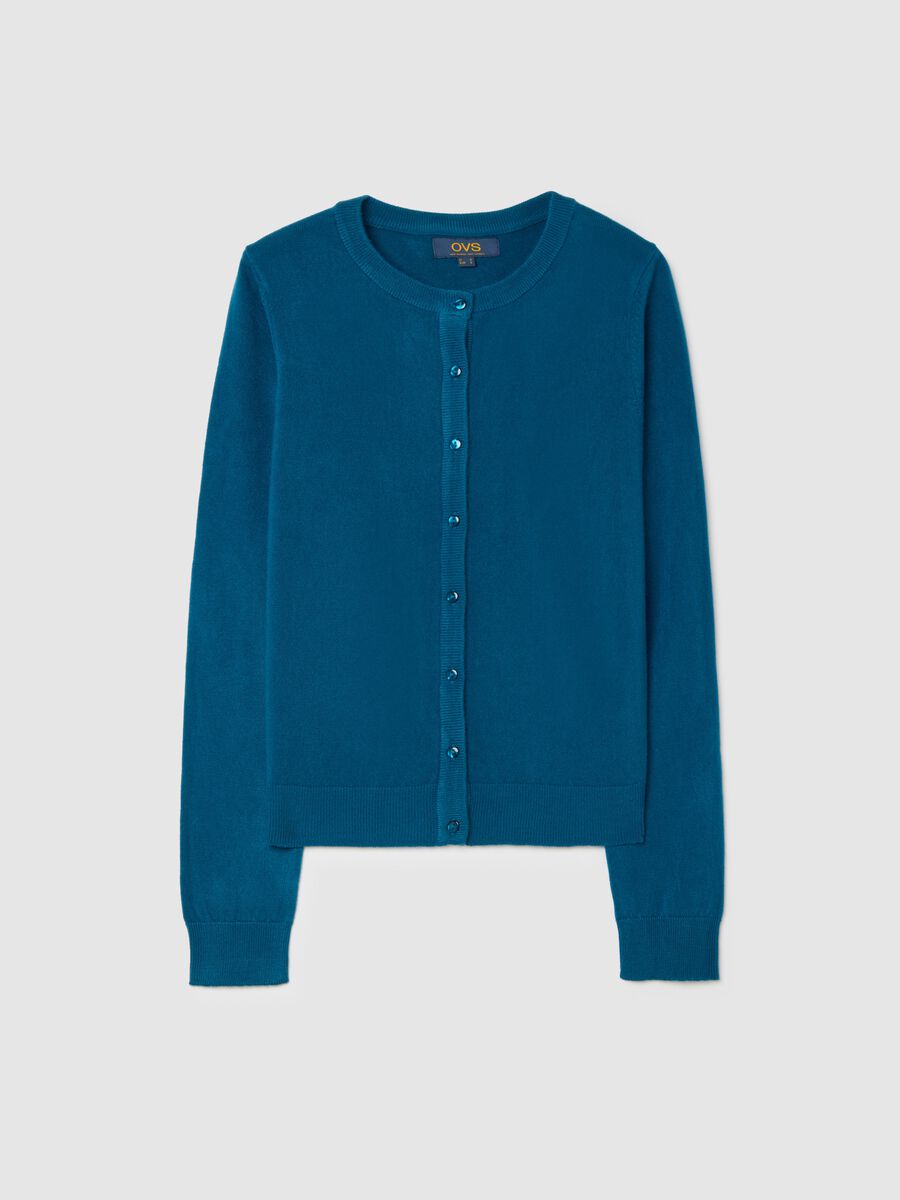 Acrylic Blue Cardigan_4