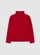 Maglione rosso a collo alto da bambino regular fit_1