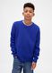 Knitted Blue Jumper_1
