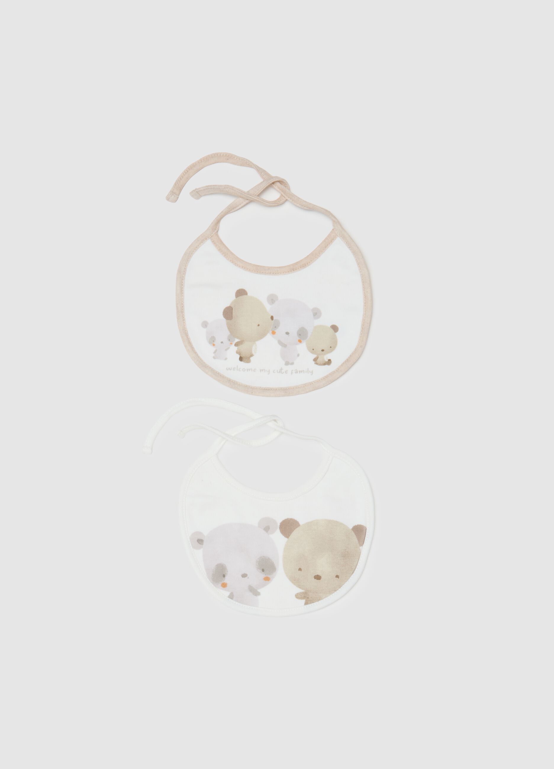 Multicolour Pure Cotton Baby Bibs