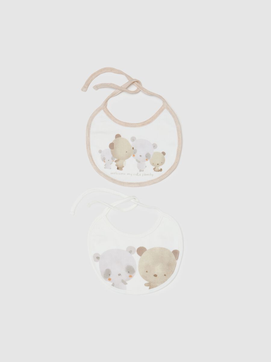 Multicolour Pure Cotton Baby Bibs_0