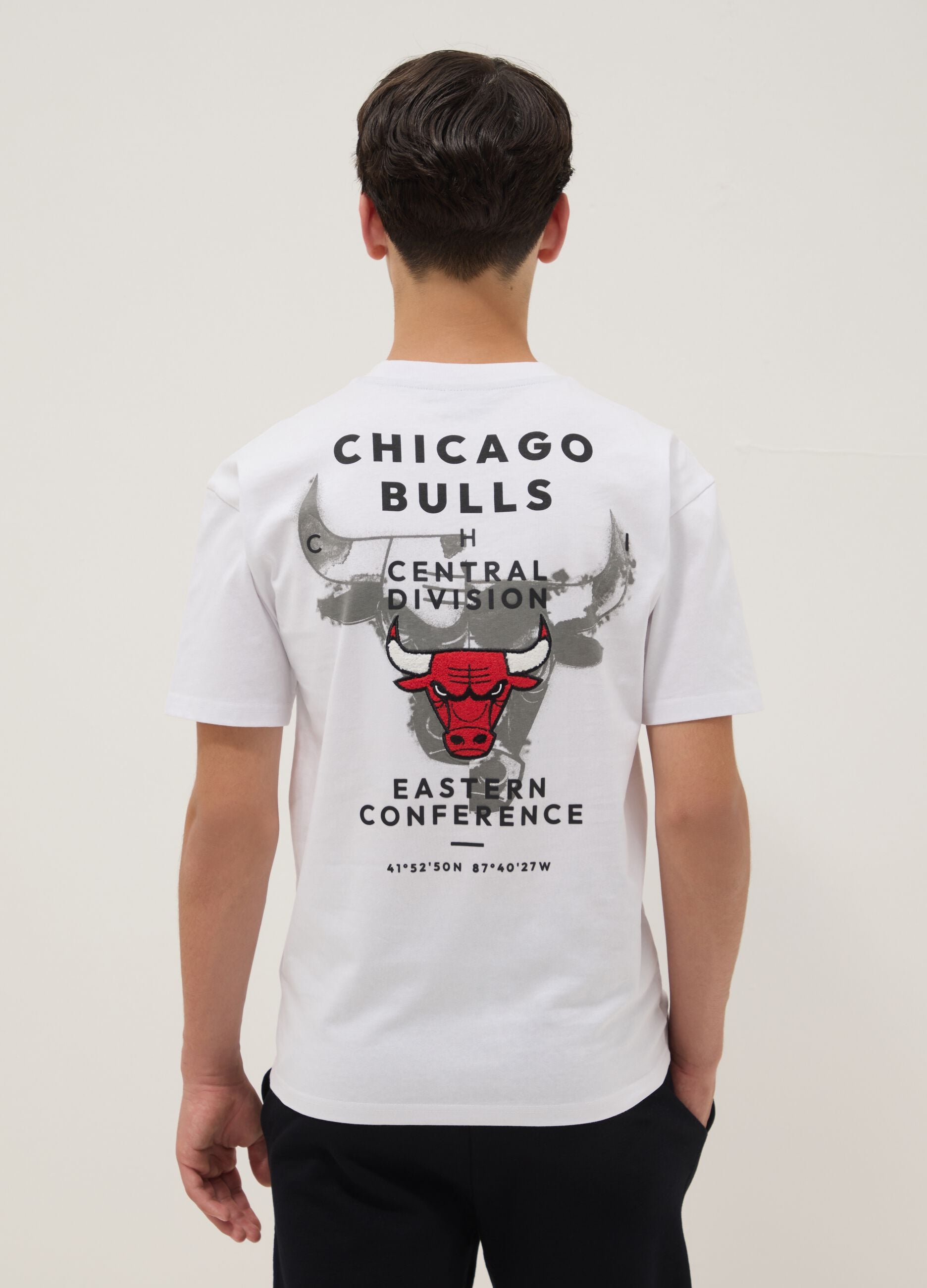 White pure cotton short-sleeve T-shirt