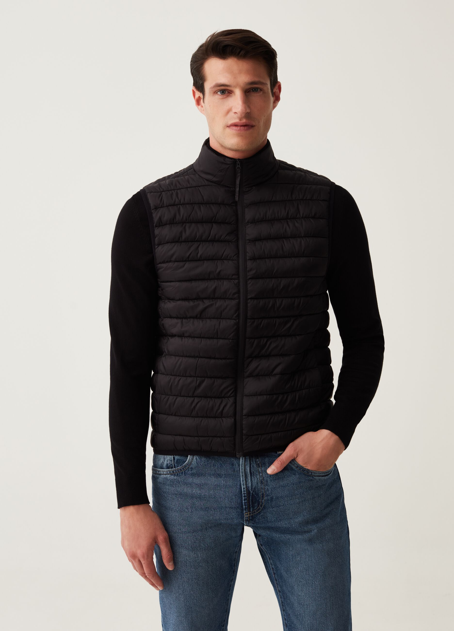 Gilet ultralight a collo alto_1