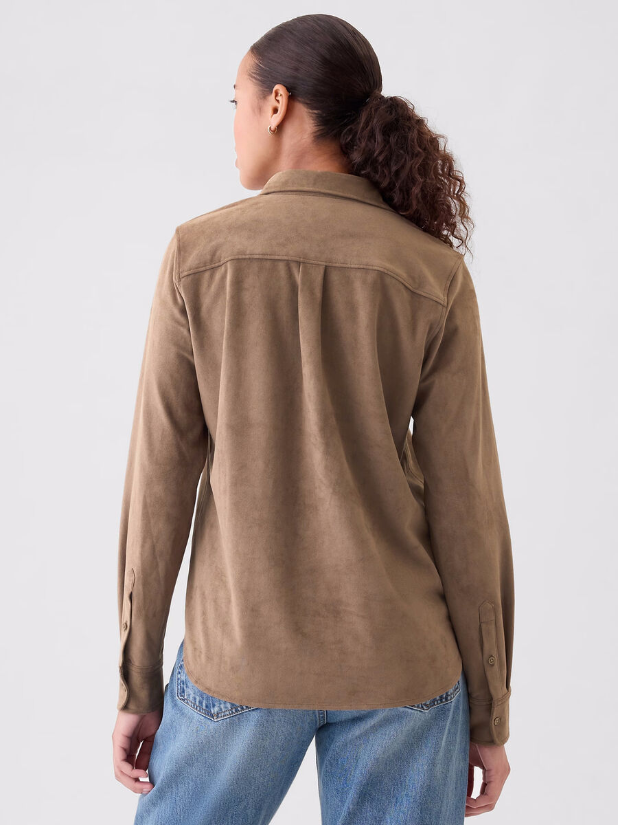 Suede shirt with pocket_2