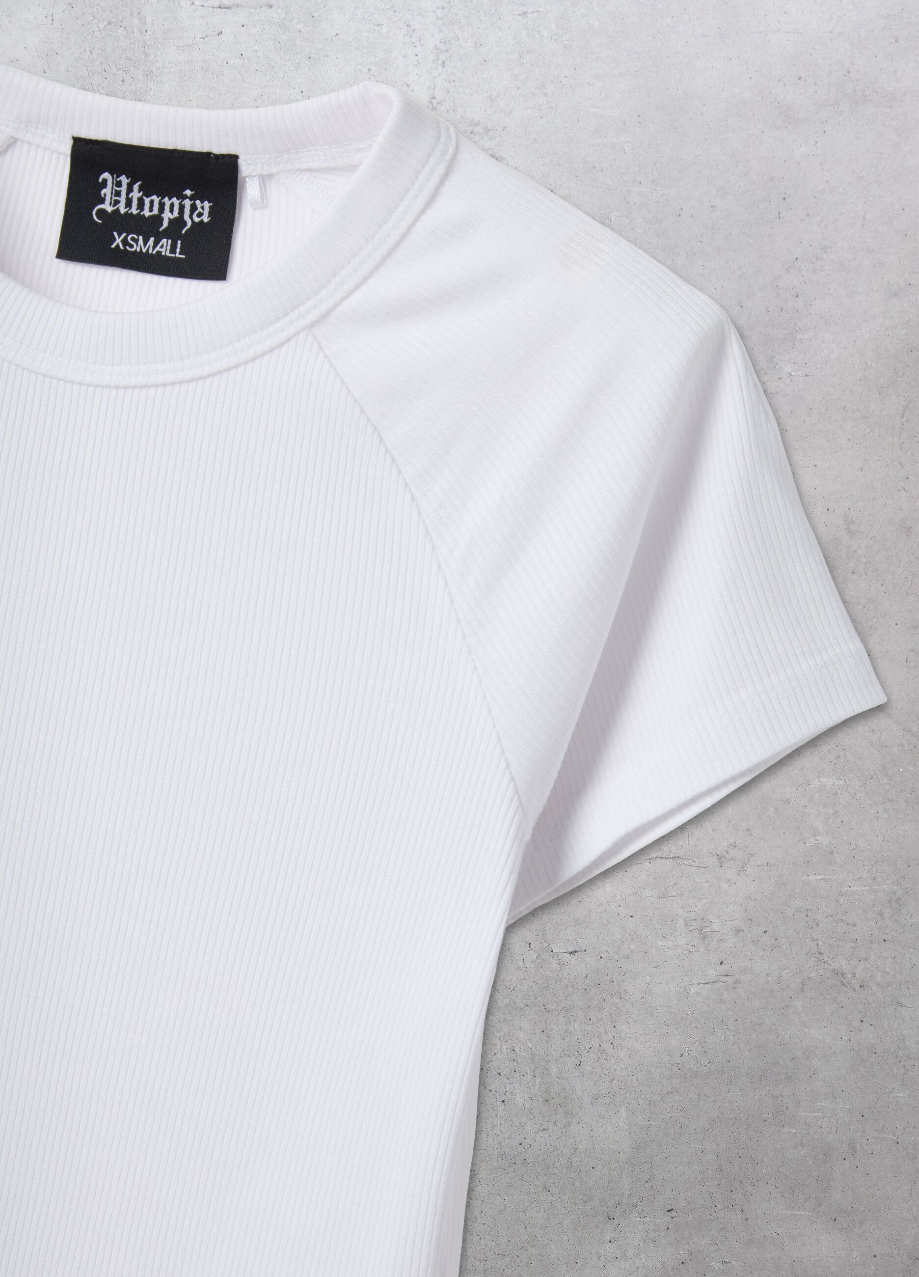 Ribbed Perfect White T-shirt