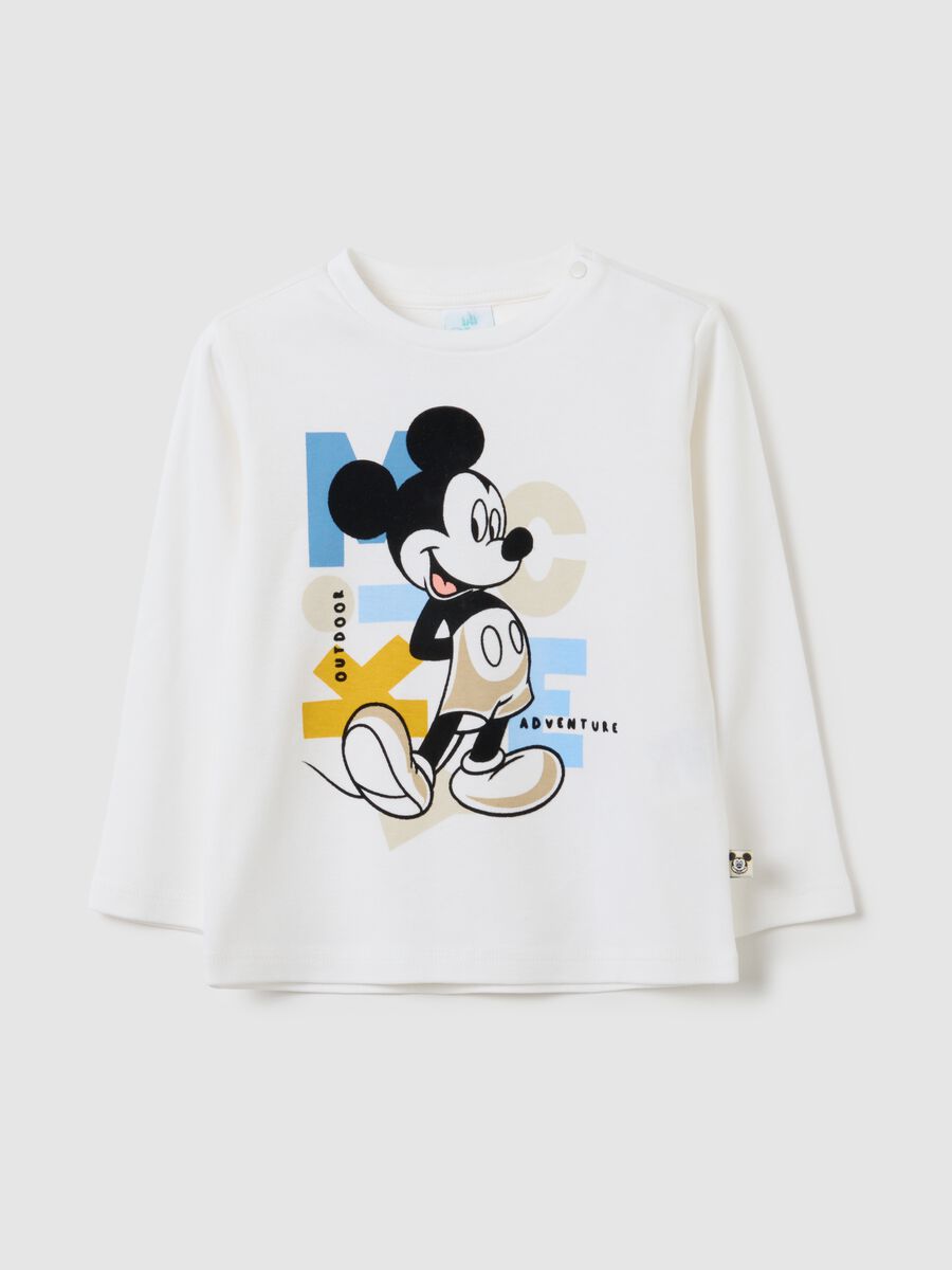 White pure cotton baby T-shirt regular fit_0