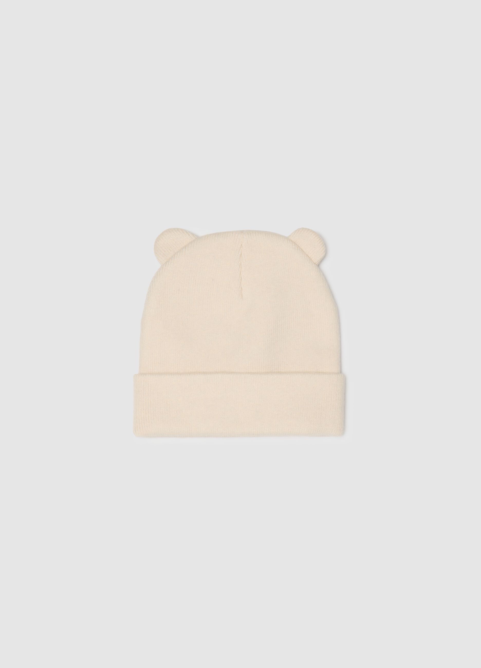 Beige Girl's Hat