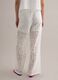 White openwork wide-leg trousers with elasticated waistband_2