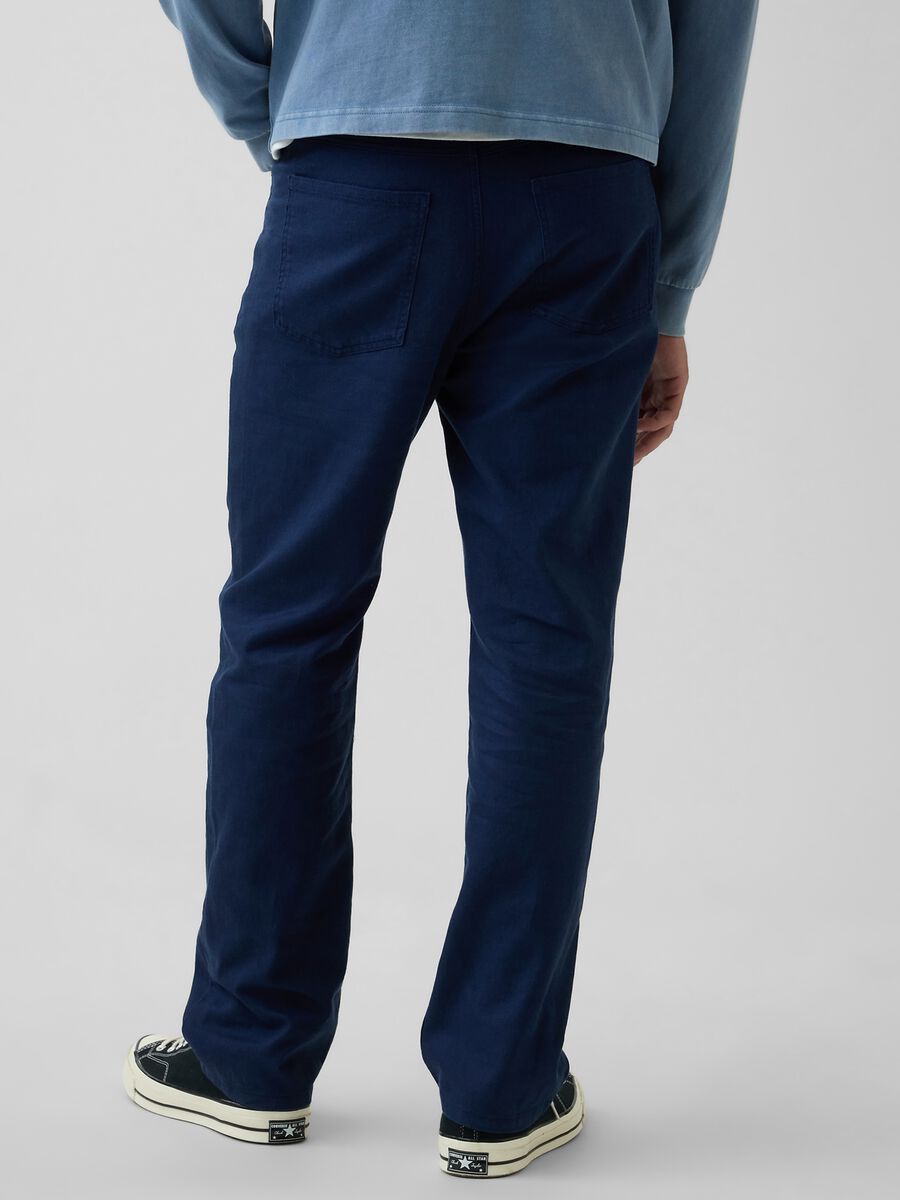 Linen and cotton-blend trousers_2