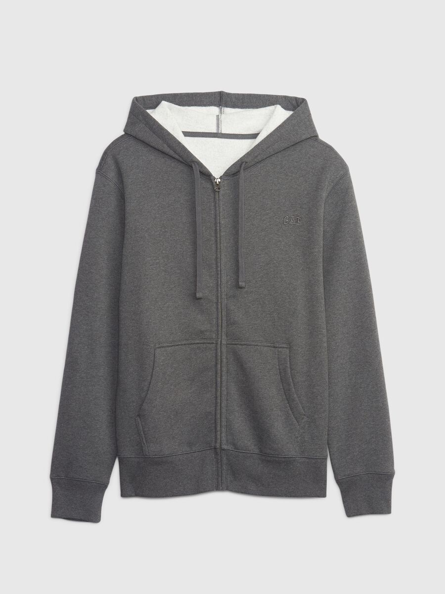 Full-zip con cappuccio ricamo mini logo_3