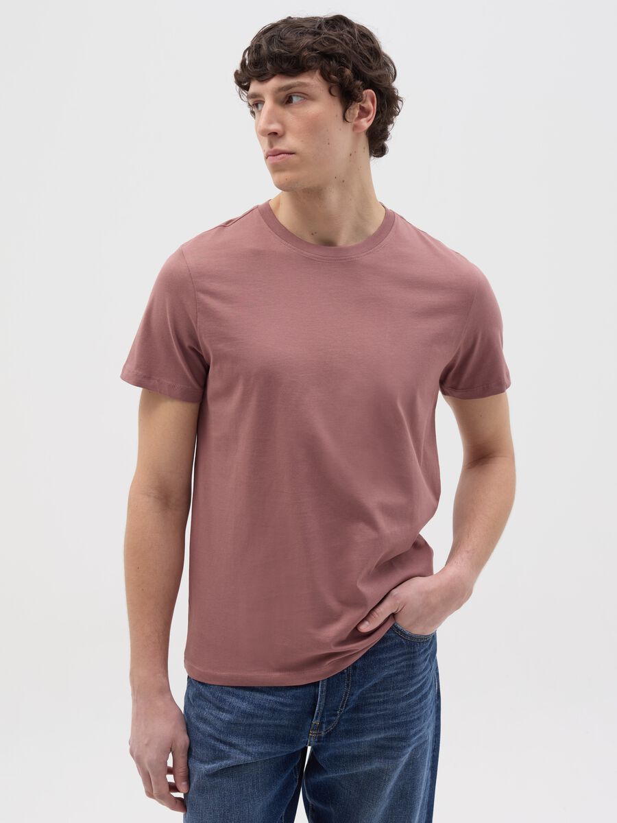 Relaxed-fit T-shirt with round neck_0