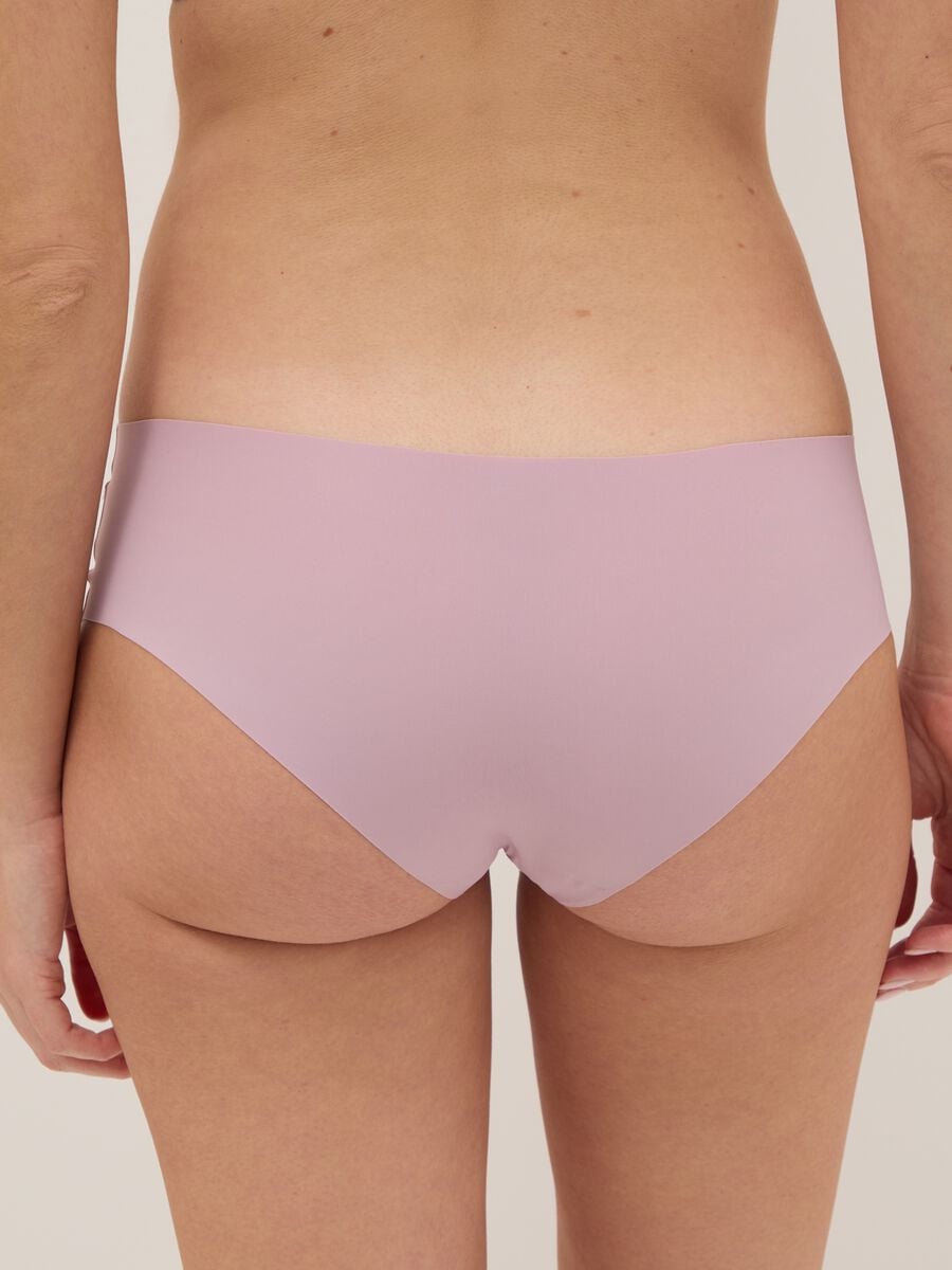 Pink microfibre regular fit briefs_2