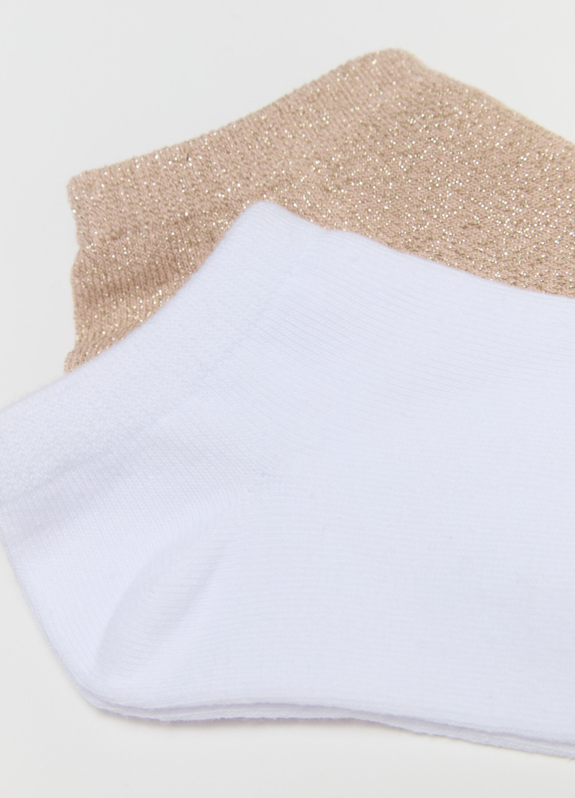Three-pair pack short socks with cherries