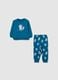 Newborn blue pure cotton pyjamas regular fit_0