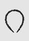 SINCERELY HAIR Black Satin Headband_0