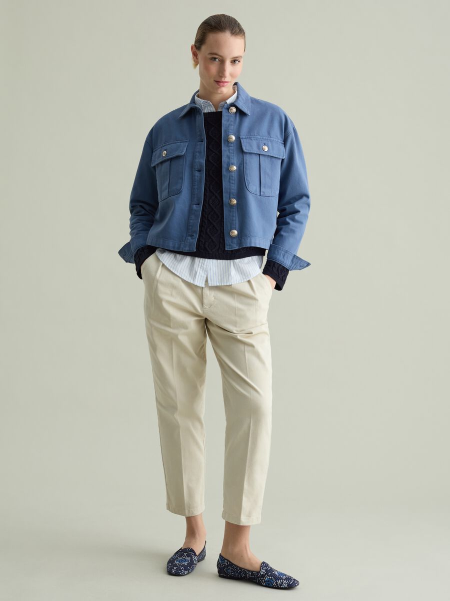 Cotton shacket with pockets_1