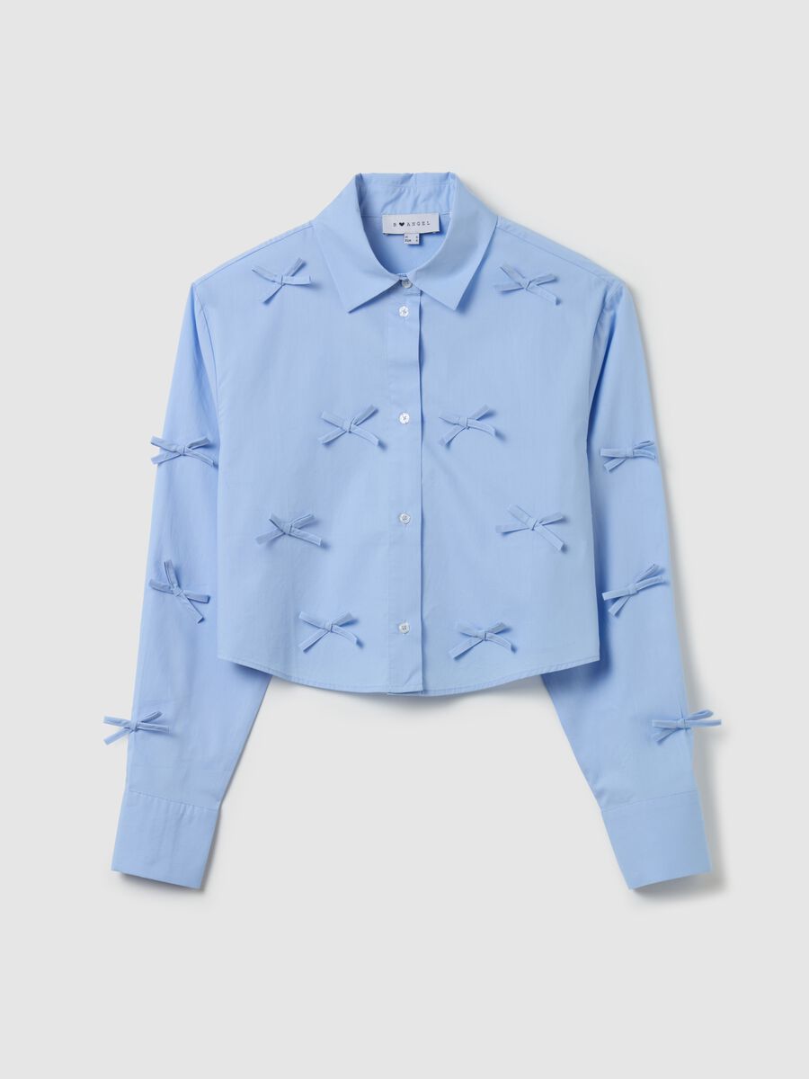 Cotton cropped shirt_4