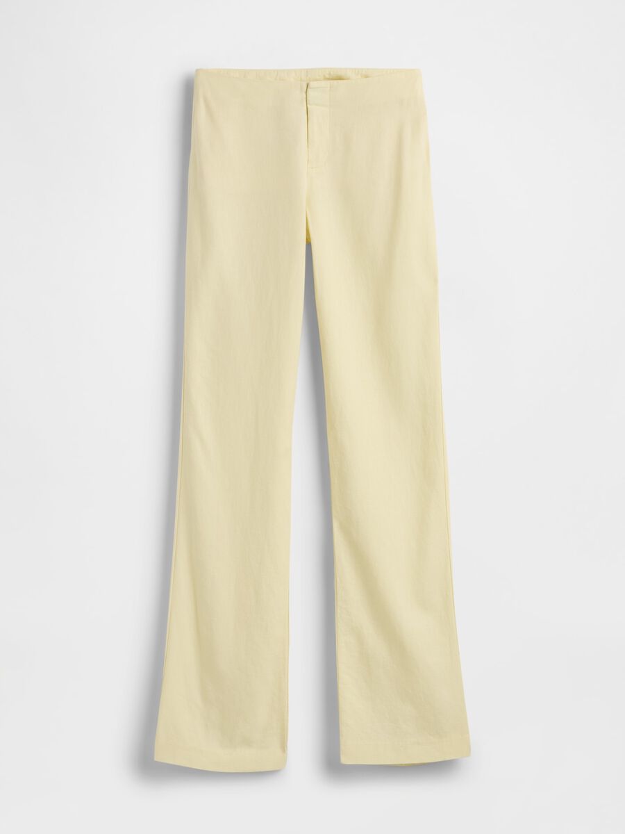 Linen-blend trousers_5