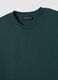 Green pure cotton T-shirt_5