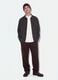 Multicolour pure cotton check shirt, oversized fit_0