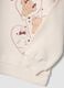 Beige pure cotton printed crew-neck sweatshirt_3