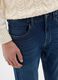 Blue denim jeans in cotton blend skinny fit_3