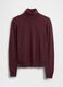 Red wool turtleneck jumper_4