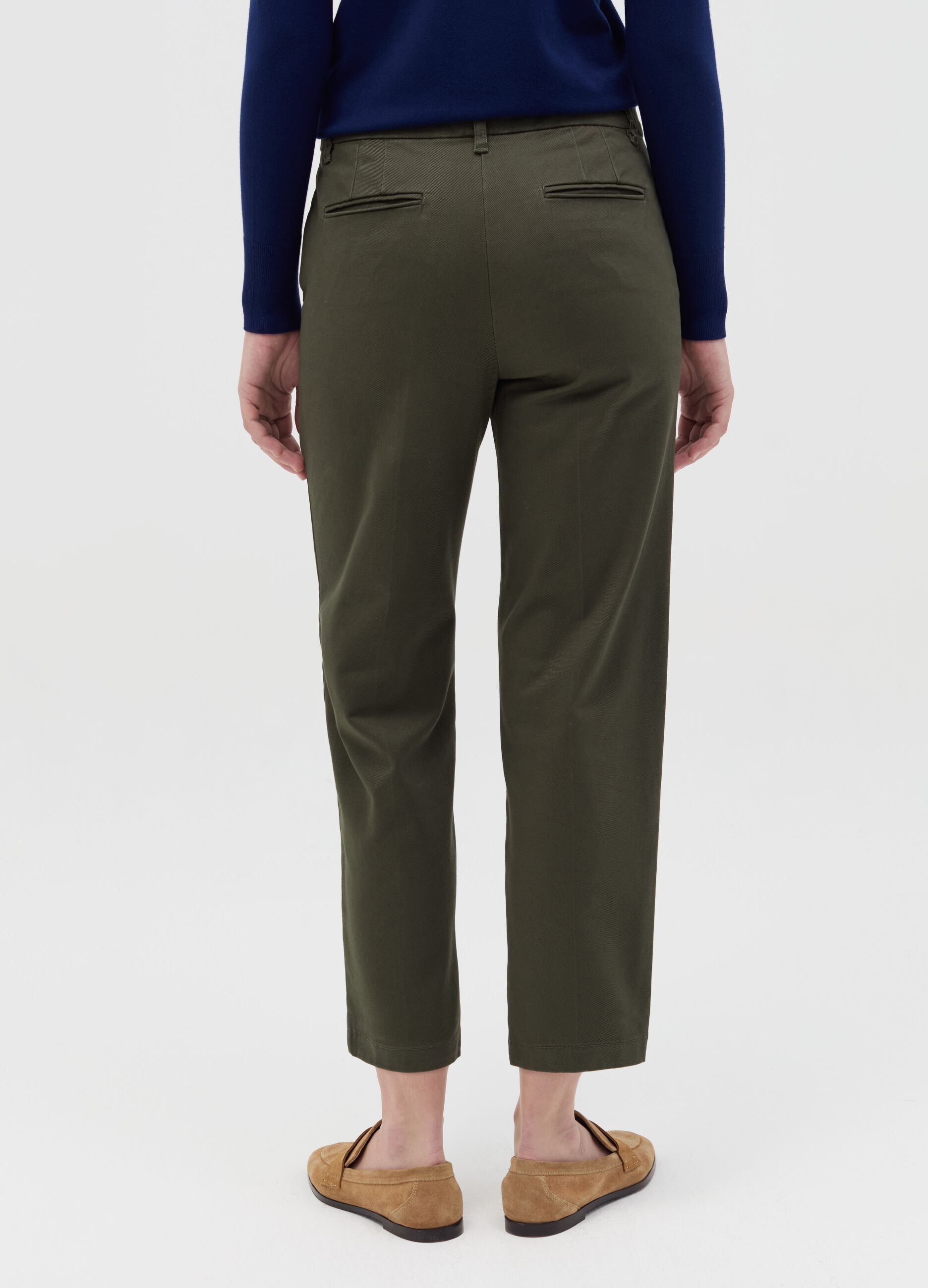 Pantalone chino in cotone stretch