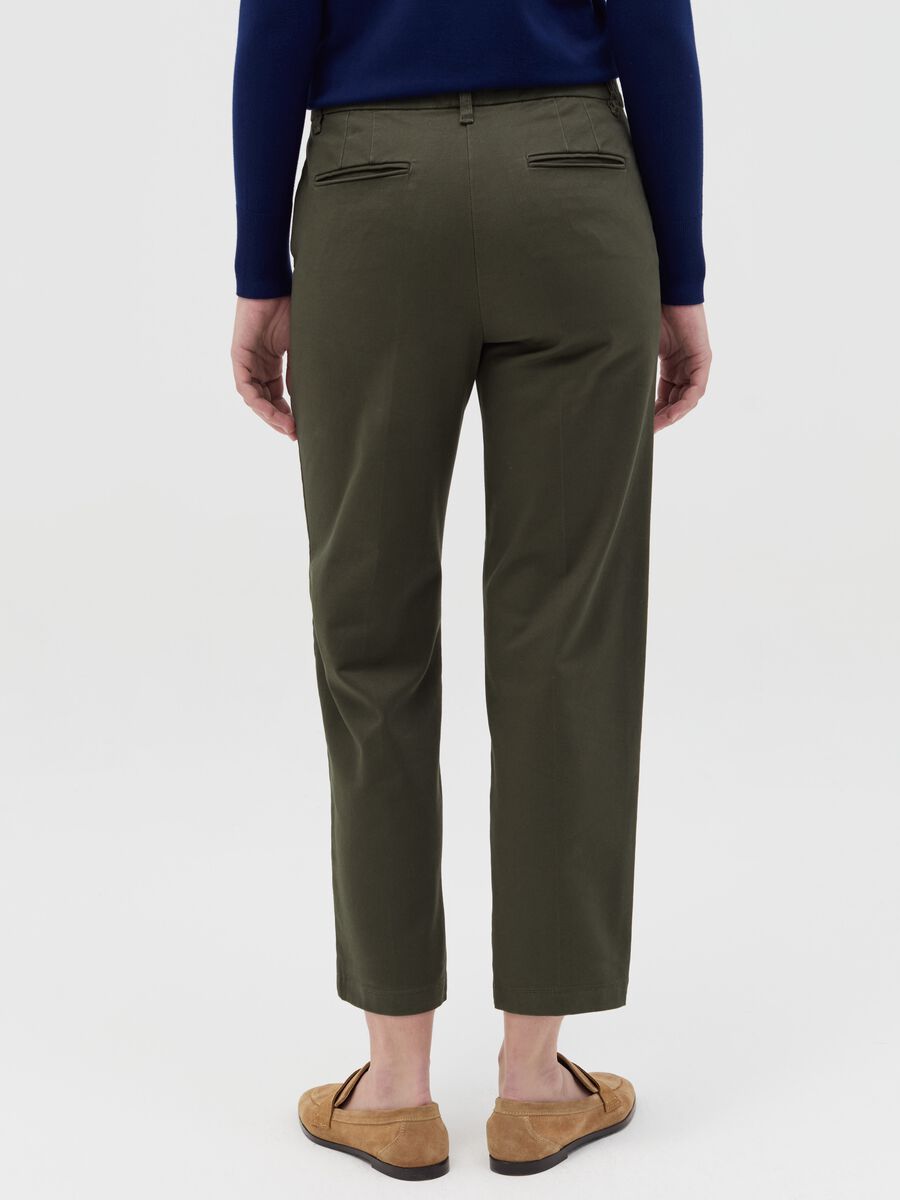Curvy stretch cotton chino trousers_3