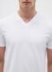 Men's pure cotton white T-shirt_1
