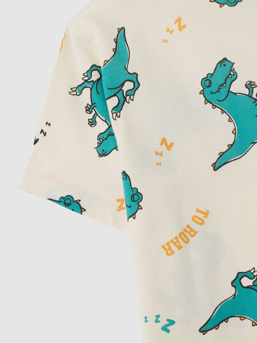 Children's pyjama in pure multicolour cotton regular fit_3