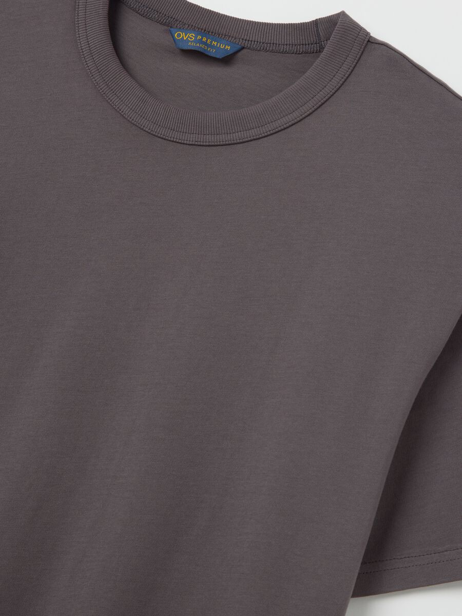 Grey Cotton T-shirt_5